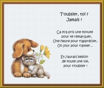 je t'adoor mon ange